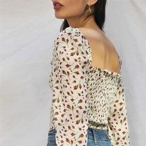 Reformation Pinto Top - Small - Marion